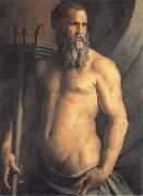 Agnolo Bronzino, Portrait des Andrea Doria als Neptun